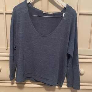 Sam & Lavi Blue Hooded Sweater